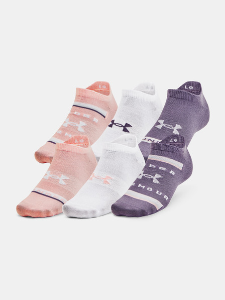 Under Armour Unisex ponožky Under Armour UA Essential No Show 6pk