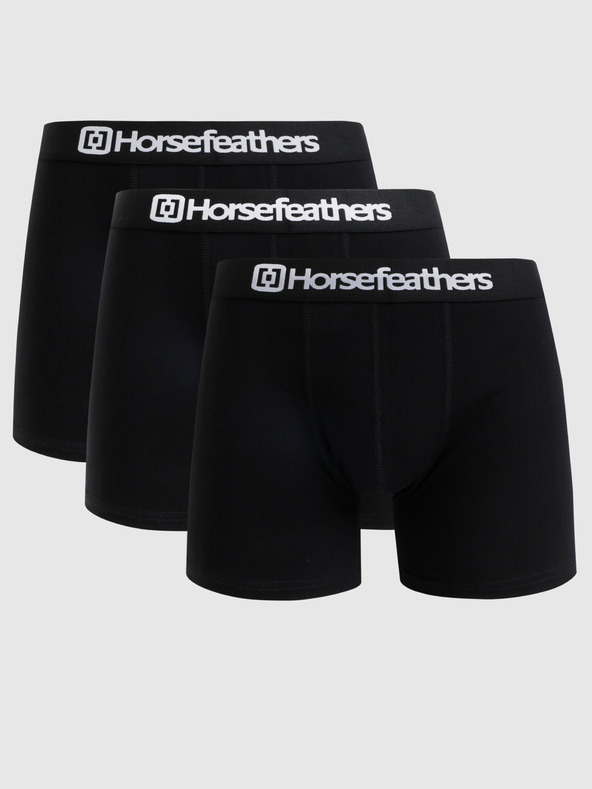 Horsefeathers Sada troch boxeriek Horsefeathers Dynasty v čiernej farbe