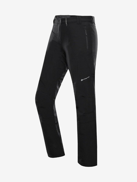 ALPINE PRO Dámske softshellové nohavice ALPINE PRO MURIA 3 INS. black