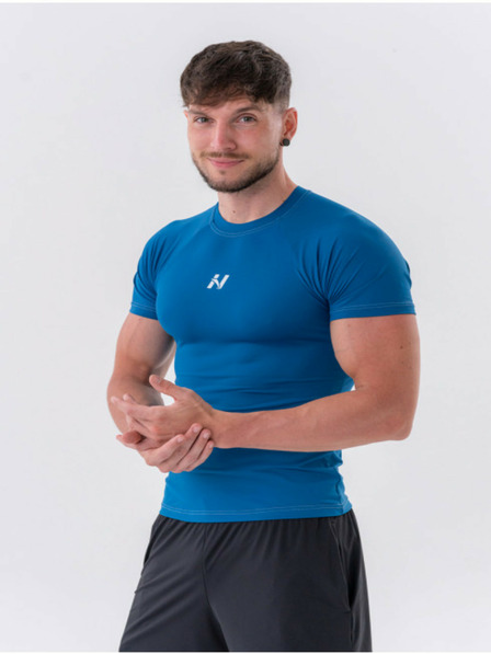 Nebbia Funkčné tričko Slim-fit 324 Modrá