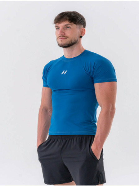 Nebbia Funkčné tričko Slim-fit 324 Modrá