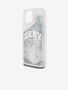 DKNY Liquid Glitter Arch Logo Zadný kryt pre iPhone 15 Transparent DKNY