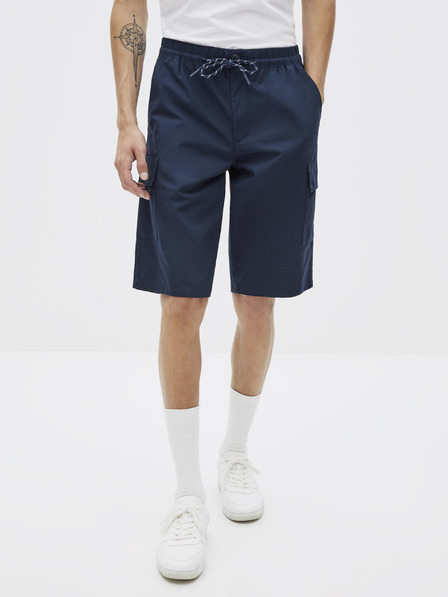Celio Tmavomodré šortky Celio Rolver2Bm