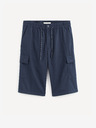 Celio Tmavomodré šortky Celio Rolver2Bm