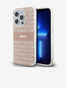 DKNY Zadný kryt PC/TPU s opakovaným vzorom Tonal Stripe Magsafe pre iPhone 15 Pro Pink DKNY