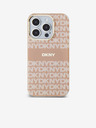 DKNY Zadný kryt PC/TPU s opakovaným vzorom Tonal Stripe Magsafe pre iPhone 15 Pro Pink DKNY