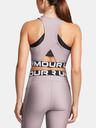 Under Armour Dámske tielko Under Armour HeatGear Rib Tank-GRY
