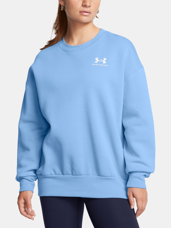 Under Armour Dámska mikina Under Armour UA Icon Fleece OS Crew-BLU