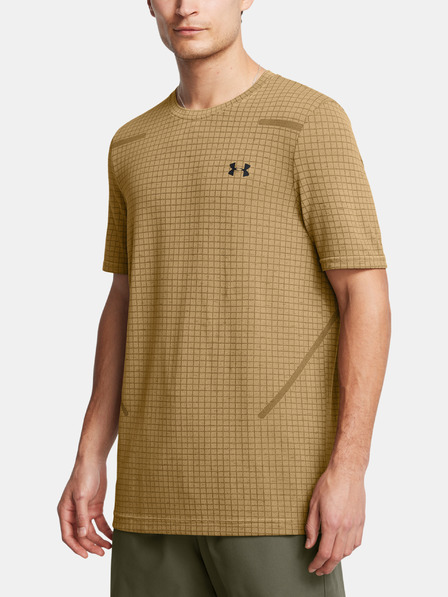 Under Armour Pánske tričko Under Armour Vanish Seamless Grid SS-BRN