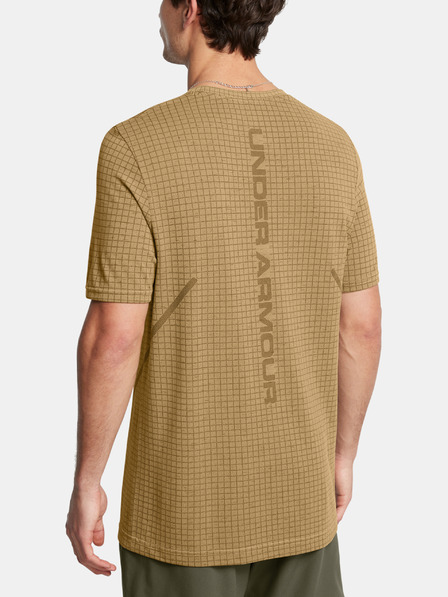 Under Armour Pánske tričko Under Armour Vanish Seamless Grid SS-BRN