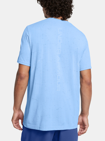 Under Armour Pánske tričko Under Armour Vanish Seamless Grid SS-BLU