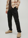 Jack & Jones Čierne pánske nohavice Jack & Jones Stace Pocket