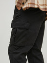Jack & Jones Čierne pánske nohavice Jack & Jones Stace Pocket
