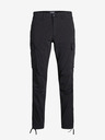Jack & Jones Čierne pánske nohavice Jack & Jones Stace Pocket