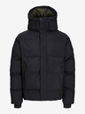 Jack & Jones Čierna pánska zimná prešívaná bunda Jack & Jones Alpha