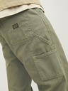 Jack & Jones Khaki pánske nohavice Jack & Jones Eddie