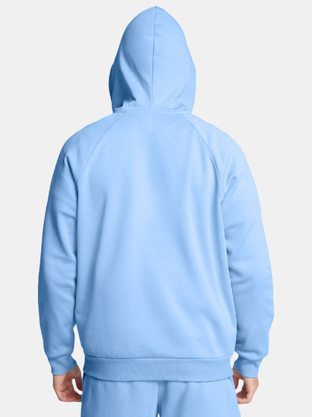 Under Armour Pánska mikina Under Armour UA Rival Fleece FZ Hoodie-BLU