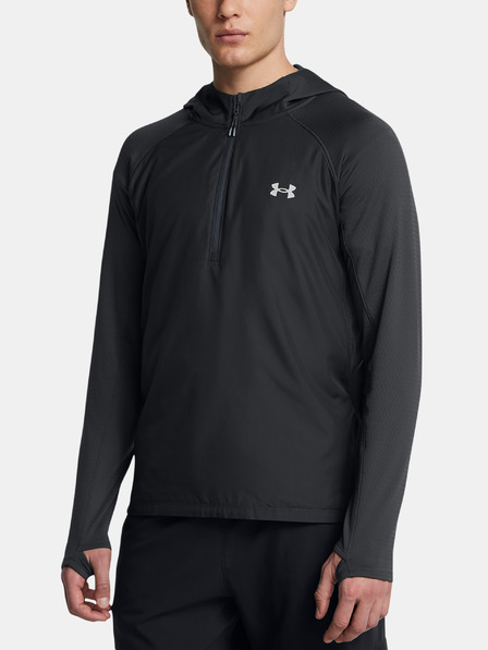 Under Armour Pánska mikina Under Armour UA TRAIL RUN HOODIE-GRY