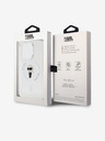 Karl Lagerfeld Karl Lagerfeld IML Ikonik MagSafe Zadný kryt pre iPhone 15 Pro Transparent