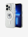 Karl Lagerfeld Karl Lagerfeld IML Choupette MagSafe Zadný kryt pre iPhone 15 Pro Transparent