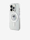 Karl Lagerfeld Karl Lagerfeld IML Choupette MagSafe Zadný kryt pre iPhone 15 Pro Transparent