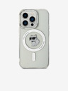 Karl Lagerfeld Karl Lagerfeld IML Choupette MagSafe Zadný kryt pre iPhone 15 Pro Transparent