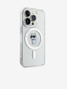 Karl Lagerfeld Karl Lagerfeld IML Choupette MagSafe Zadný kryt pre iPhone 15 Pro Transparent