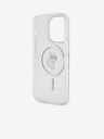 Karl Lagerfeld Karl Lagerfeld IML Choupette MagSafe Zadný kryt pre iPhone 15 Pro Transparent
