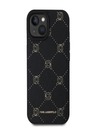 Karl Lagerfeld PU Karl Heads Pattern Magsafe zadný kryt pre iPhone 15 Black Karl Lagerfeld