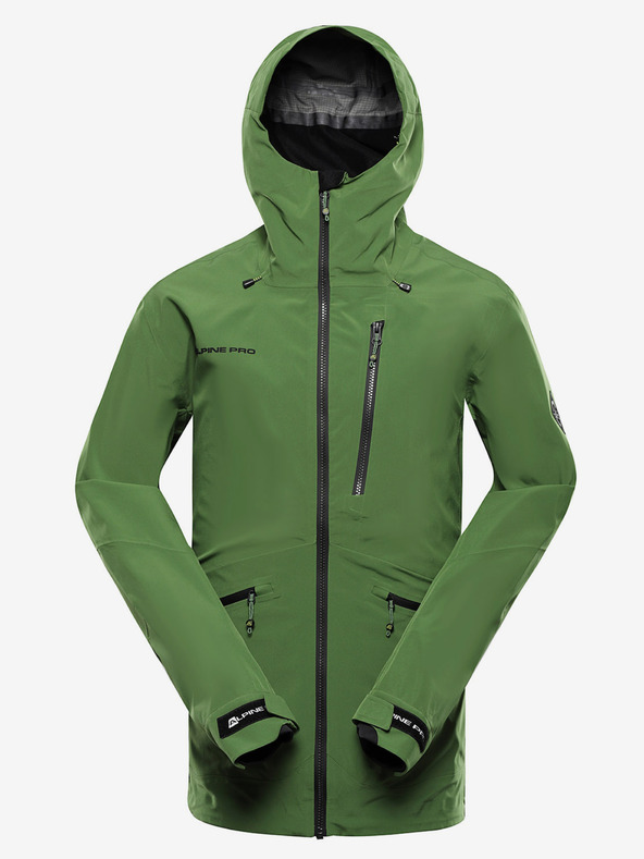 ALPINE PRO Pánska bunda s membránou ptx ALPINE PRO ZARR treetop