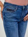Guess Modré dámske slim fit džínsy Guess