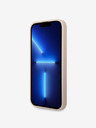 Guess Guess PU 4G kovový zadný kryt s logom pre iPhone 14 Pro Max ružový