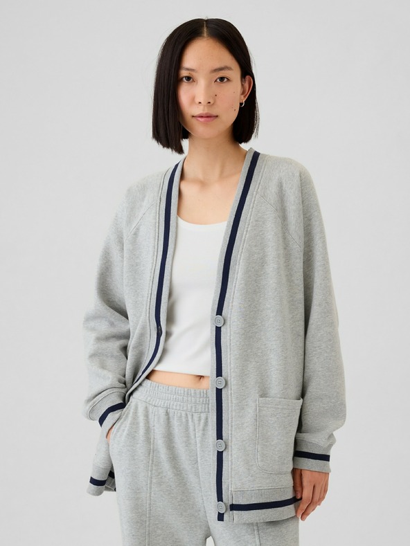 GAP Mikinový oversize kardigán GAP