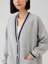 GAP Mikinový oversize kardigán GAP