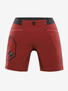 ALPINE PRO Dámske outdoorové šortky ALPINE PRO ZAMBA chilli