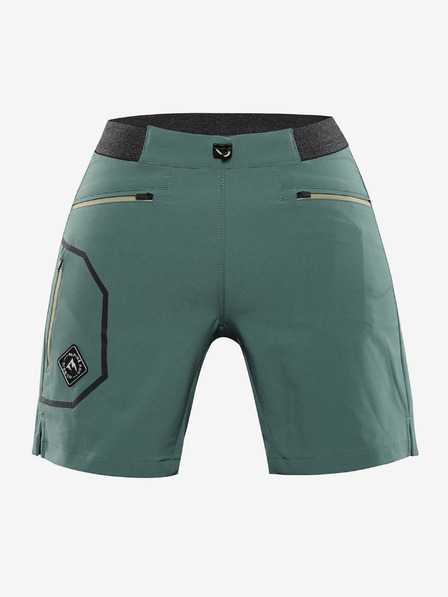 ALPINE PRO Dámske outdoorové šortky ALPINE PRO ZAMBA myrtle