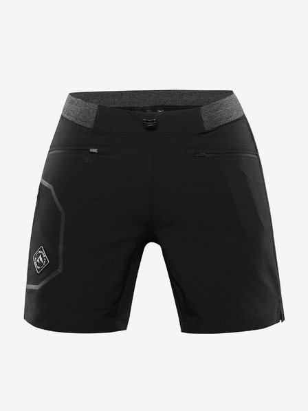ALPINE PRO Dámske outdoorové šortky ALPINE PRO ZAMBA black