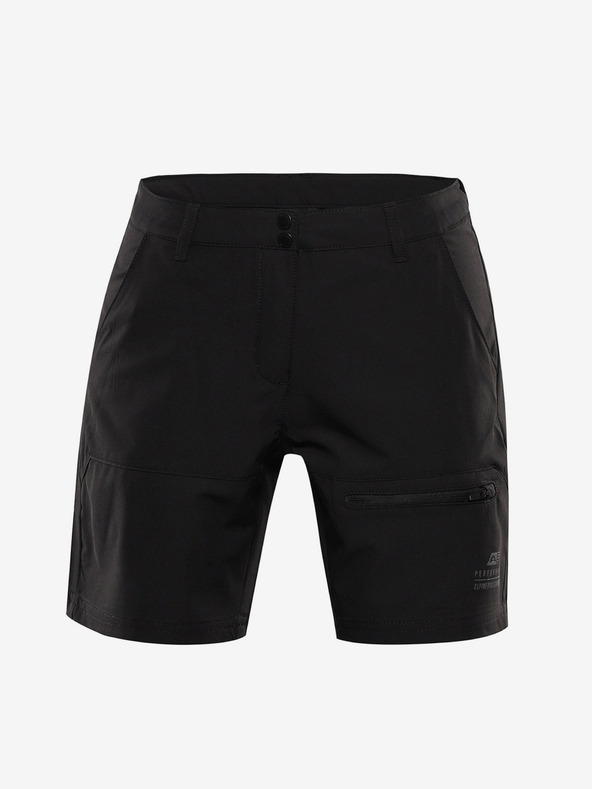 ALPINE PRO Dámske softshellové šortky ALPINE PRO BAKA black