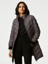 Marks & Spencer Dámsky sivý prešívaný páperový kabát Stormwear™ značky Marks & Spencer