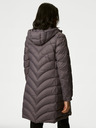 Marks & Spencer Dámsky sivý prešívaný páperový kabát Stormwear™ značky Marks & Spencer