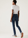Marks & Spencer Tmavomodré dámske džínsy slim fit strihu Marks & Spencer