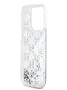 Karl Lagerfeld Liquid Glitter Monogram Gradient zadný kryt pre iPhone 15 Pro White Karl Lagerfeld