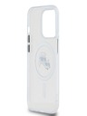 Karl Lagerfeld Karl Lagerfeld IML K&CH Heads Metal Frame MagSafe zadný kryt pre iPhone 13 Pro Transparent