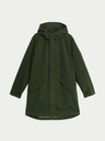 Marks & Spencer Nepremokavá bunda s kapucňou s technológiou Stormwear™ Marks & Spencer zelená