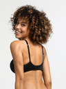 DIM Čierna dámska podprsenka s kosticami Dim GENEROUS WIREFREE BRA