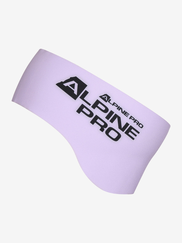 ALPINE PRO Športová čelenka ALPINE PRO BELAKE pastelová lila