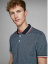 Jack & Jones Modrá polokošeľa Jack & Jones Paulos