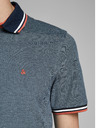 Jack & Jones Modrá polokošeľa Jack & Jones Paulos