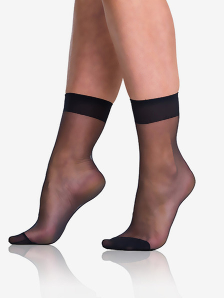 Bellinda Čierne ponožky Bellinda FLY SOCKS