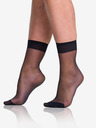 Bellinda Čierne ponožky Bellinda FLY SOCKS